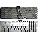 Laptop Replacement Keyboard Fit HP Pavilion 250 G6 255 G6 256 G6 258 G6 TPN-C129 TPN-C130 US Layout (Sliver No Backlight)