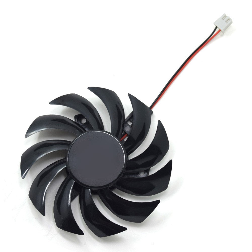 Graphics Fan for GT430 GT440 GT630 75MM GA81S2U -NNTB DC 12V 0.38A 2Pin Cooling Fan