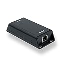PoE Texas 24 Volt Passive PoE Injector (Mode B) - DC-Powered Gigabit Inline Converts 12-60V in to 24 Volt Passive PoE Out Up to 30 Watts - Variable DC