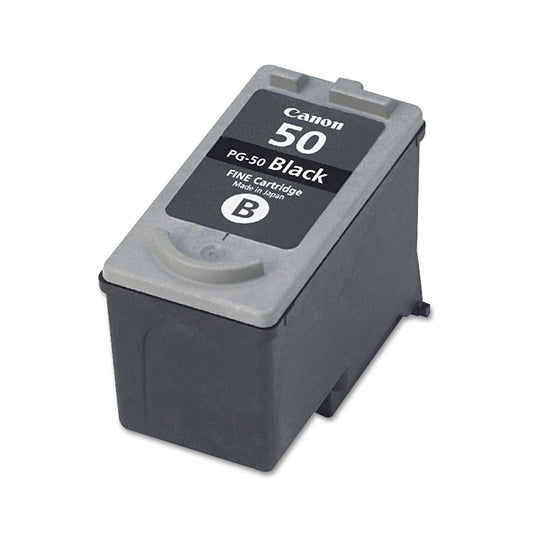 Canon PG-50 Ink Cartridge, Black - in Retail Packaging