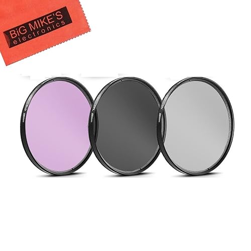 58mm Multi-Coated 3 Piece Filter Kit (UV-CPL-FLD) for Olympus M.Zuiko 40-150mm f/4.0-5.6 R Micro ED Digital Zoom Lens
