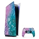 MightySkins Gaming Skin for PS5 / PlayStation 5 Digital Edition Bundle - Diamond Grunge | Protective Viny wrap | Easy to Apply and Change Style | Made