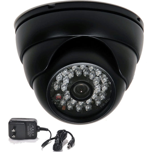 VideoSecu 700TVL Day Night Outdoor Security Camera Vandal Proof Built-in 1/3" Effio CCD Wide View Angle Lens 28 Infrared LEDs for CCTV DVR Home