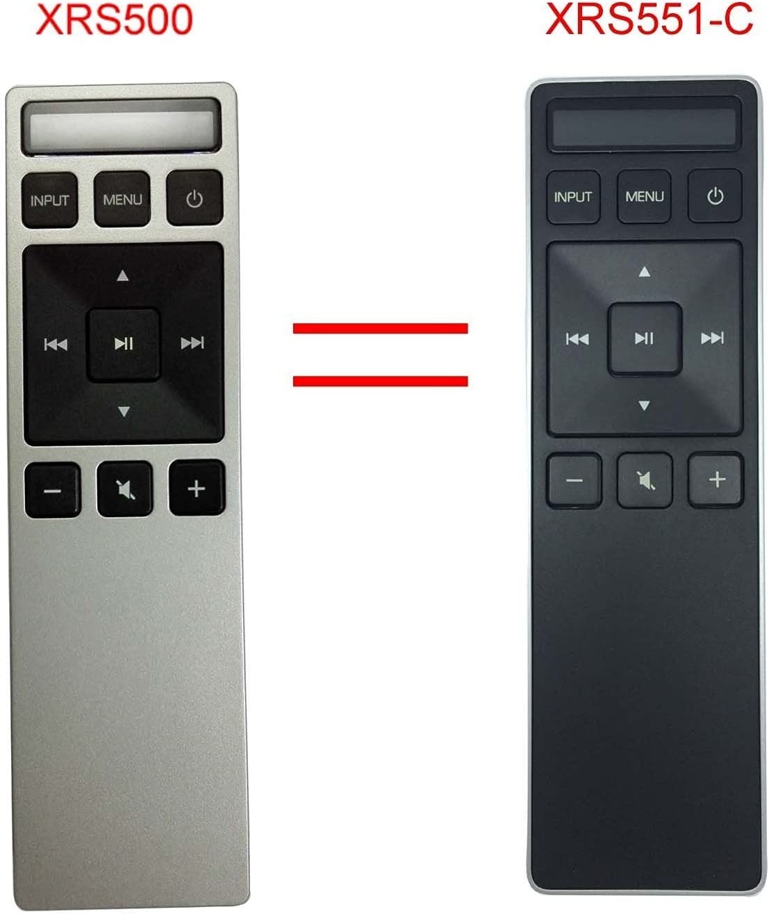 New XRS500 Soundbar Remote Control Sub Vizio XRS551-C Remote fit for Vizio 2.1 5.1 Home Theater Sound Bar System S4221w-c4 S4251w-b4 with Display