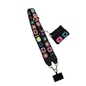 KSOPUERT Crossbody Phone Strap with Zippered Pouch,Clip and Go Strap for Phone with Wallet Crossbody,Adjustable Cell Phone Lanyard Wrist/Neck