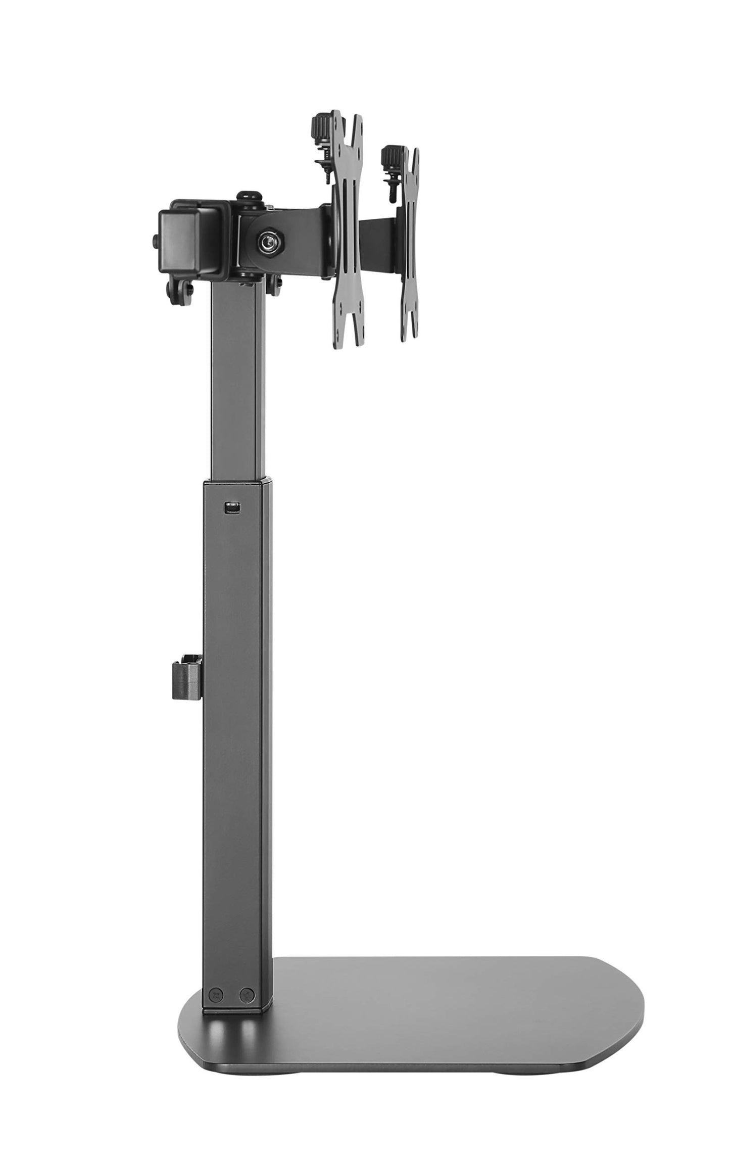 Amer Mounts | 17"-27" LED LCD Monitor Stand | 2EZH| Dual Monitor | 13.2lbs Capacity