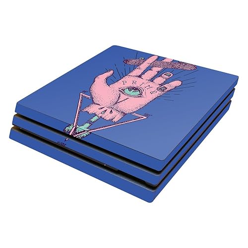 MightySkins Skin Compatible with Sony PS4 Pro Console - God of Skate | Protective, Durable, and Unique Vinyl Decal wrap Cover | Easy to Apply, Remove