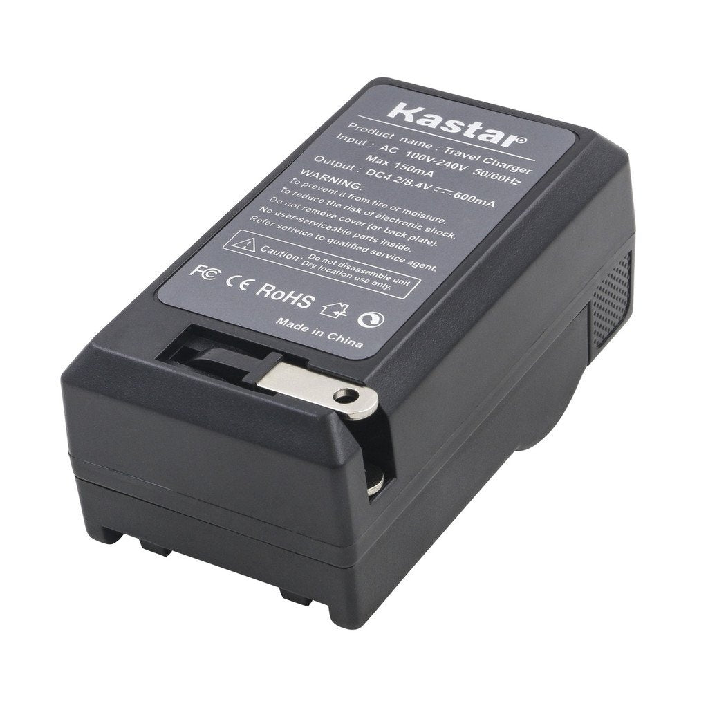 Kastar AC Travel Charger for Panasonic CGR-D16 D16S CGR-D08 D08S CGR-D14 CGR-D28 D28S, CGR-D120 CGR-D210 CGR-D220 CGR-D320 & AG Series AJ-PCS060G