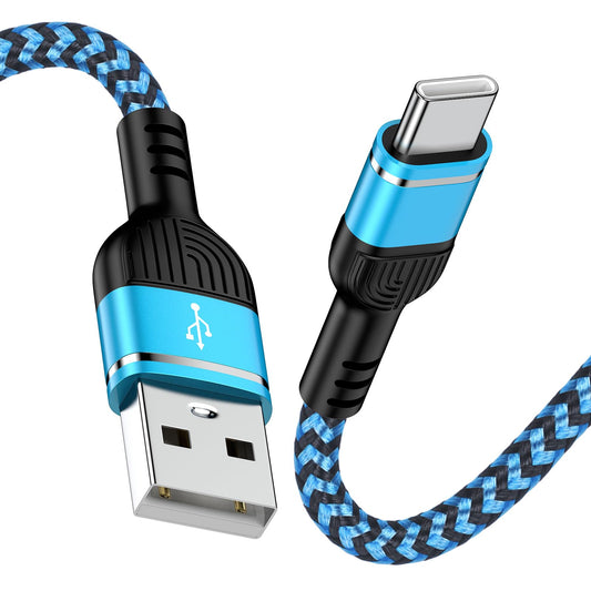 USB C S25 Ultra Charger Cable Fast Charging Car Charger Cord 6FT for Samsung Galaxy S25 Ultra S25 Edge S25 Plus A17 A16 5G A35 A15 A25, 3.1A Long Type