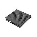 Xglysmyc USB3.0 External 3D Blu Ray DVD Drive,Super Slim Portable Blu Ray CD DVD Drive Burner Player CD/DVD+/-RW Writer Reader Compatible with Laptop