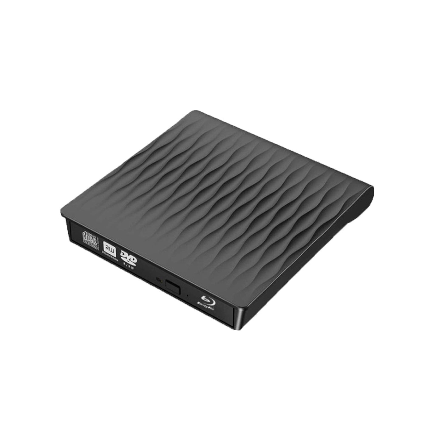 Xglysmyc USB3.0 External 3D Blu Ray DVD Drive,Super Slim Portable Blu Ray CD DVD Drive Burner Player CD/DVD+/-RW Writer Reader Compatible with Laptop