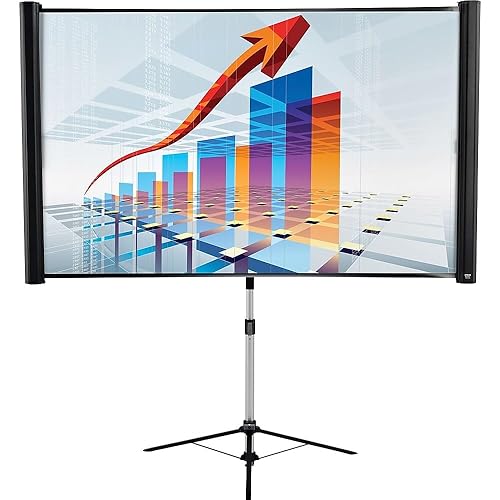 Epson Duet Ultra Portable Projection Screen, 80" Widescreen
