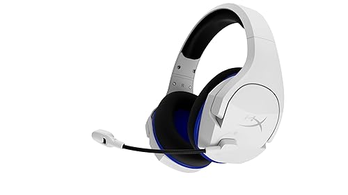 HyperX HHSS1C-KB-WT/G Cloud Stinger Core - Wireless Gaming Headset, for PS4, PS5, PC, Lightweight, Durable Steel Sliders, Noise-Cancelling Microphone