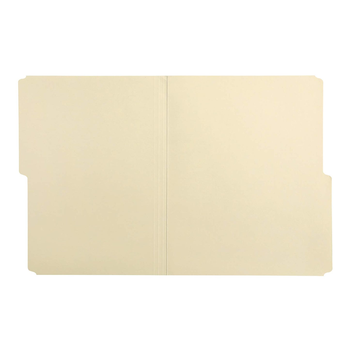 Amazon Basics Manila File Folders, Letter Size, 1/2 Tab in Left and Right Positions, 8.5" x 11", 36-Pack