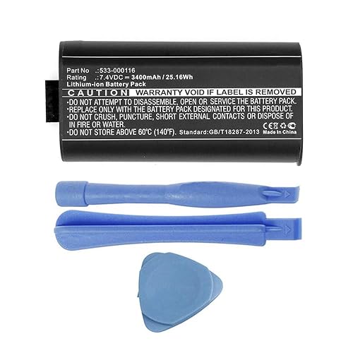 MPF Products 3400mAh Extended 533-000116, 533-000138 Replacement Battery Compatible with Logitech UE MegaBoom S-00147 Wireless Waterproof/Shockproof