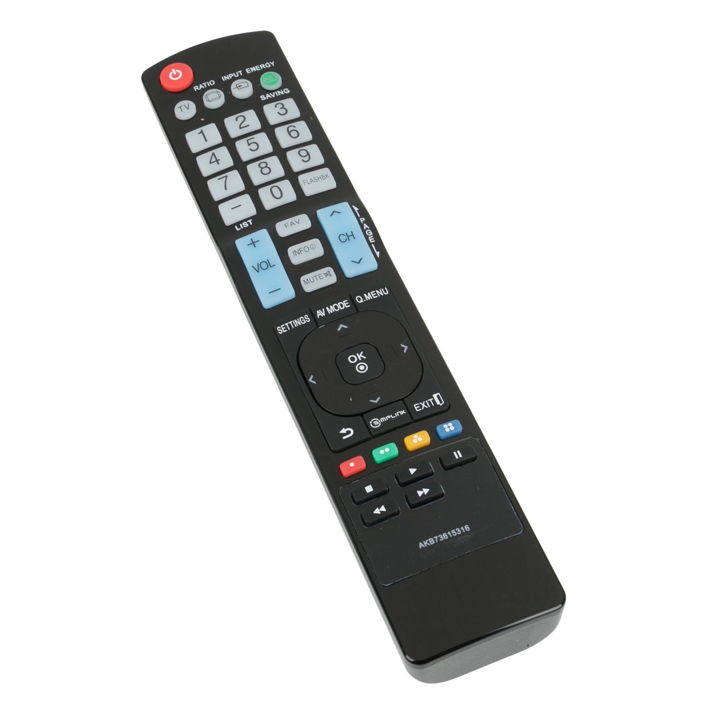 AKB73615316 Replace Remote Control fit for LG Plasma TV 32LS5600 37LS5600 42LS5600 42PA4900 47LS5600 50PA4500 55LS5600 55LS5650 60PA550C 55LS4600 LED