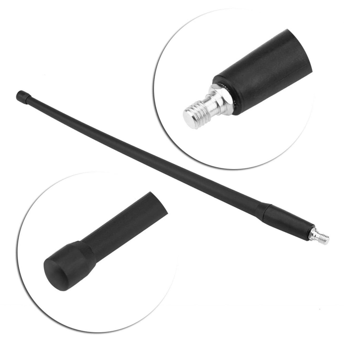 Qiilu Radio Antenna Mast, Off-Road (13-inch) Antenna for JKU JL 2008-2017