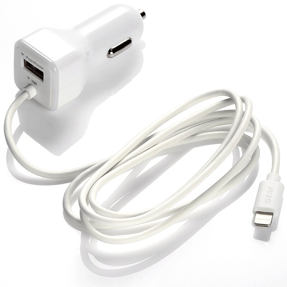 Car Charger, [Apple MFI Certified] by GemDox for Fast Car Charging Compatible with iPhone 15, 14,13, 12, 11, Xs max/XR/x/8/7/6s, iPad, Note, Galaxy