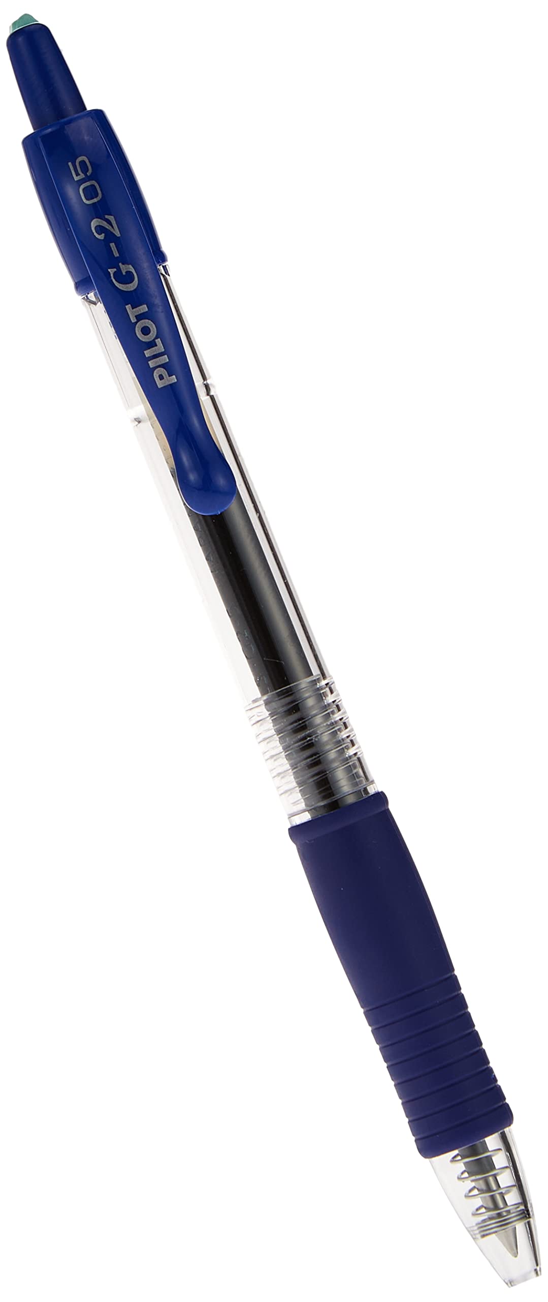Pilot G2 Premium Gel Roller Pens, Extra Fine Point 0.5 mm, Blue Ink Pens Extra Fine Point, Pack of 12 - Ideal for School, Journaling, and Office