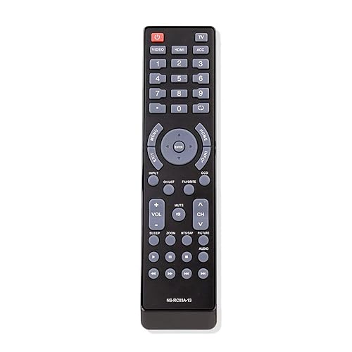 NS-RC03A-13 Remote Control Compatible with Insignia LCD LED TV NS-42L260A13 NS-46L240A13 NS-42E440A13 NS-24L120A13 NS-39E340A13 NS-32L121A13