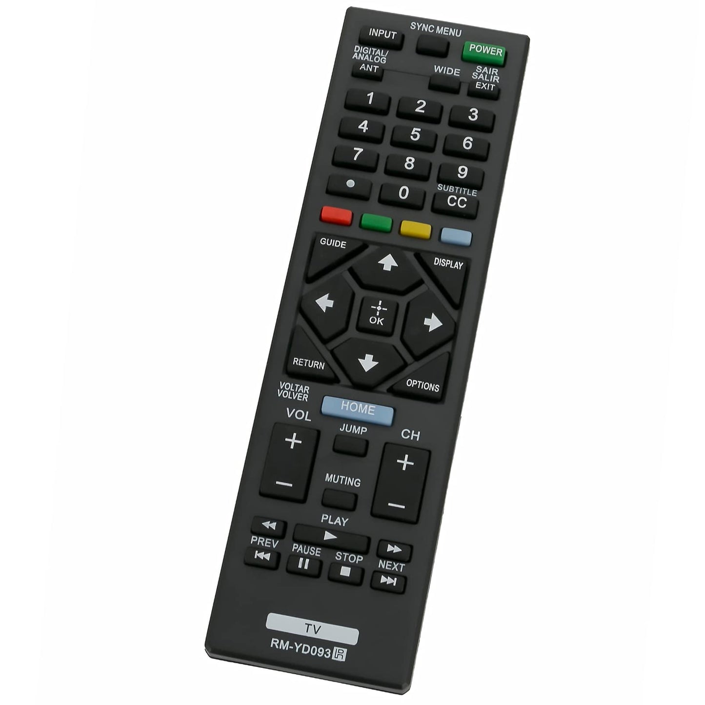 RM-YD093 Replace Remote Control fit for Sony Bravia LCD TV KDL-46R450A KDL-50R450A KDL-40R450A KDL-40R471A KDL-32R400A KDL-46R453A KDL-32R421A