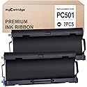 myCartridge 2 Pack PC501 Compatible with Brother Fax Cartridge for use in Brother FAX 575 Fax Printers
