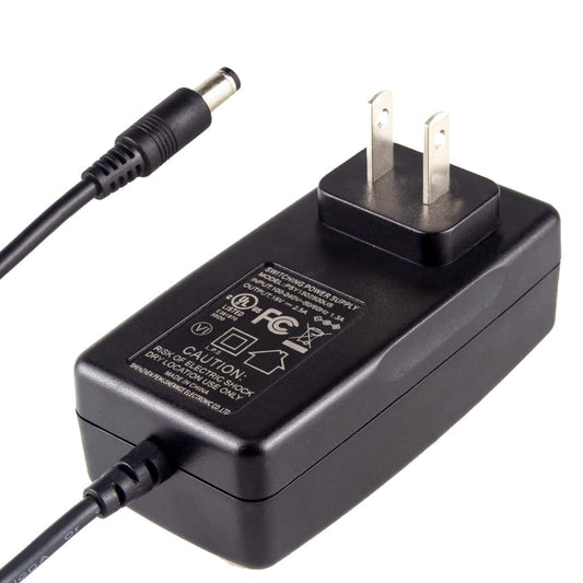 Portable Power Station Charger Adapter, FANLIDE 15V 2.5A Power Supply Adapter Charger Compatible with 150-200W Portable Power Station