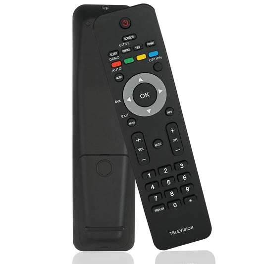 Replacement Remote Control for Philips TV 42PFL3603D/27 55PFL5706/F7 47PFL3603D 47MF439B 52MF438B