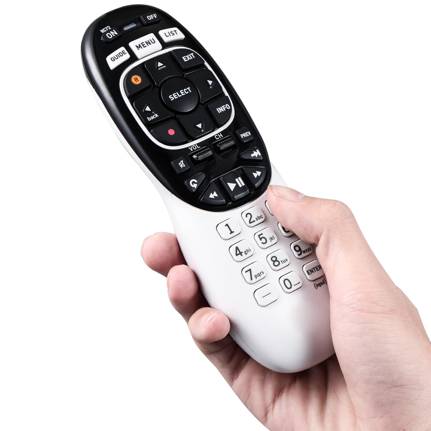 Remote Control RC73 Replacement Remote Control Compatible with DIRECTV HR54 C61 IR RF Mode Replaces RC72 RC71 (Like New)