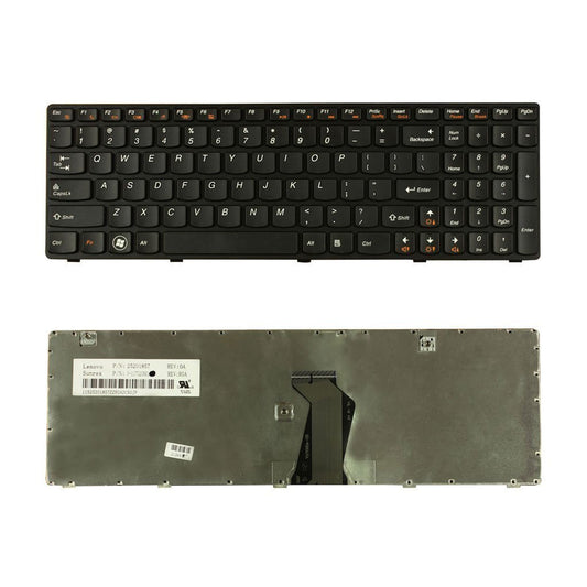 New Laptop Keyboard Replacement for IBM Lenovo Ideapad N580 N581 N585 N586 P580 P585 P/N:25206659 25201846 MP-10A33US-686 V-117020NS1-US US Black
