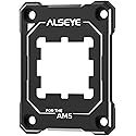 ALSEYE CPU Contact Frame for AM5 Retrofit Kit, Anti-Bending Buckle for AMD AM5 CPU (Black)