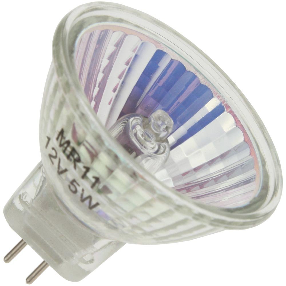 Industrial Performance JCR/M 12V 5W, 5 Watt, MR11, Bi-Pin (G4) Base Light Bulb (1 Bulb)