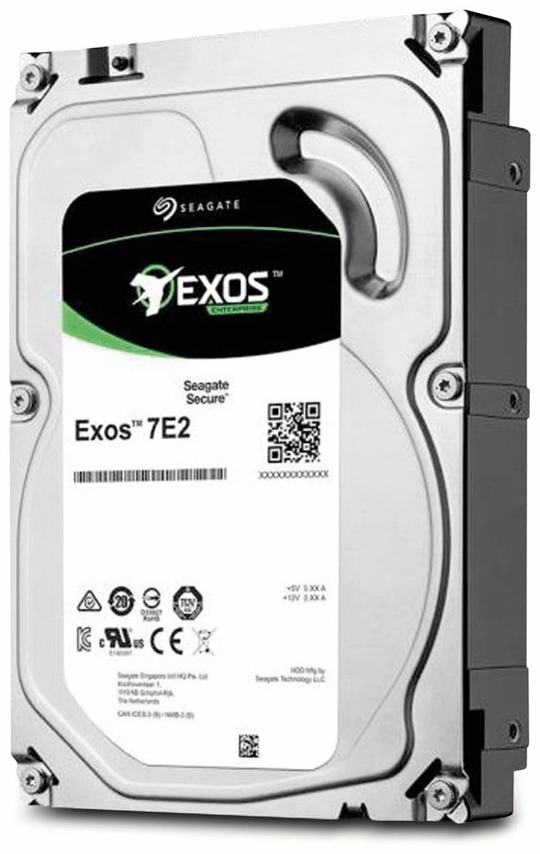 Seagate Exos 7E2 1TB SATA 6Gb/s 128MB Cache 3.5-Inch Enterprise Hard Drive (ST1000NM0008)