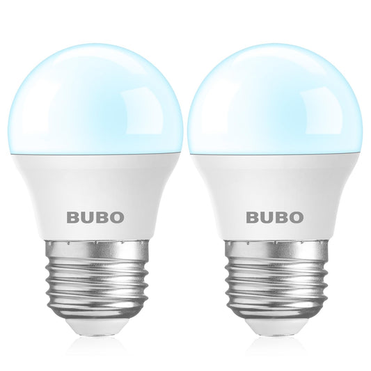 BUBO LED Refrigerator Light Bulb 40 Watt 120V, Fridge Light Bulb Daylight 5000K Waterproof, A15 Applicance Bulb for Freezer, E26 Medium Base
