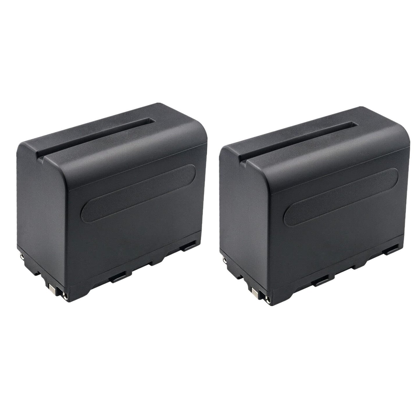 Kastar NP-F960 / NP-F970 Battery 2-Pack Replacement for GVM 800D GVM 480LS 520LS 520S 672S GVM RGB Video Light, GVM T20R GVM-TD-JY258 GVM 12D GVM-50M