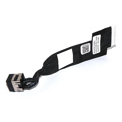 Wobeater Replacement DC Power Jack Socket Charging Port Cable Harness for Dell G15 5510 5515 5520 099V4H DC301017900