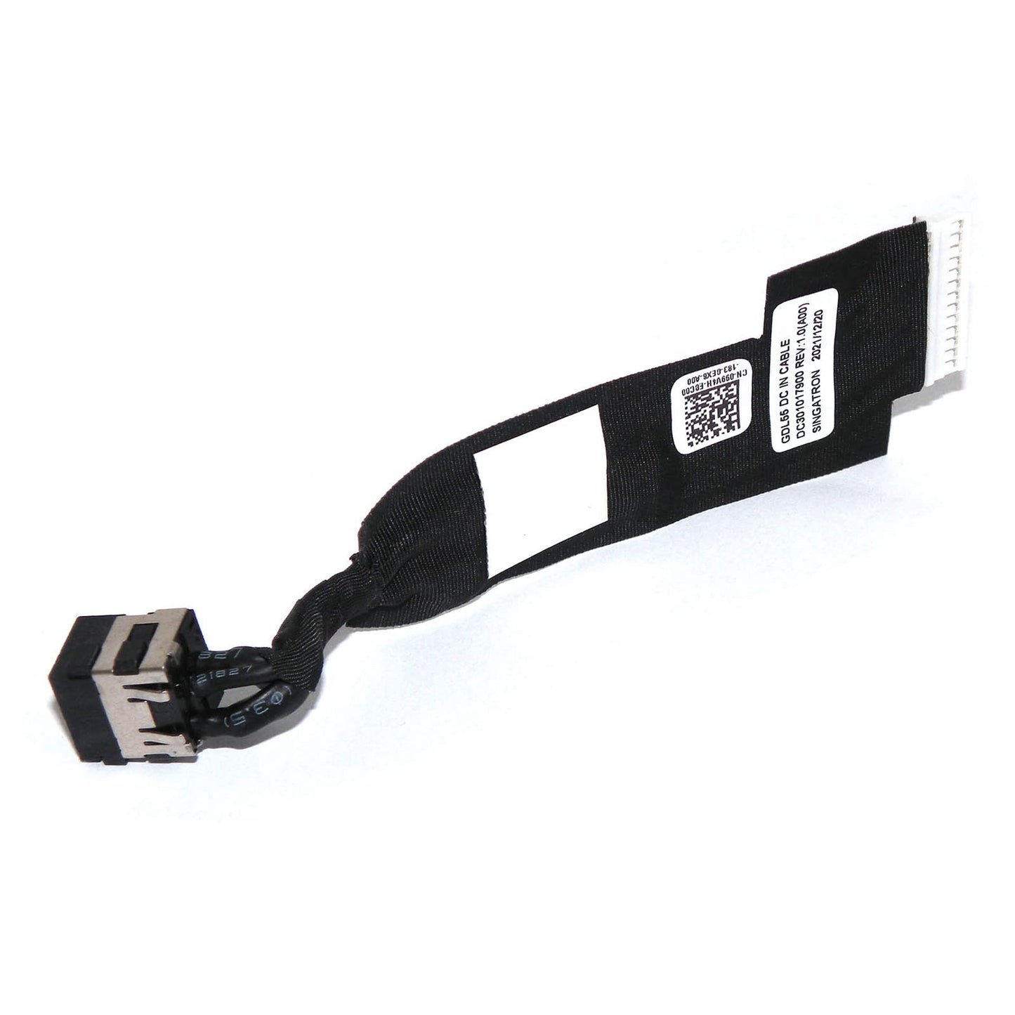 Wobeater Replacement DC Power Jack Socket Charging Port Cable Harness for Dell G15 5510 5515 5520 099V4H DC301017900