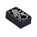 Mean Well DCW03A-12 Power Supply Encapsulated Converter, 2 Output, 12 Volt, 0.125A/-0.125A, 8-Pin, 1.25" L x 0.8" W x 0.48" H