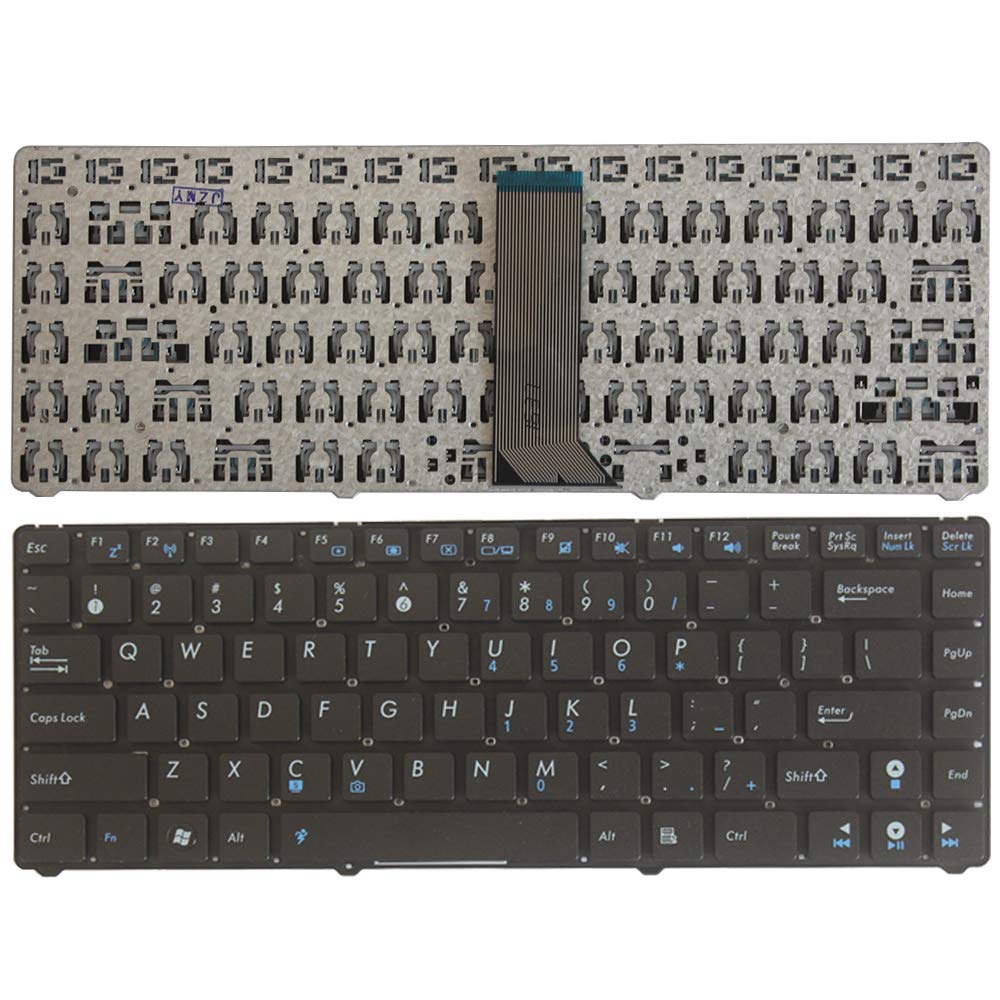 Laptop Replacement Keyboard Fit Asus Eee PC 1225B 1225C 1215N 1215P 1215T US Lyaout