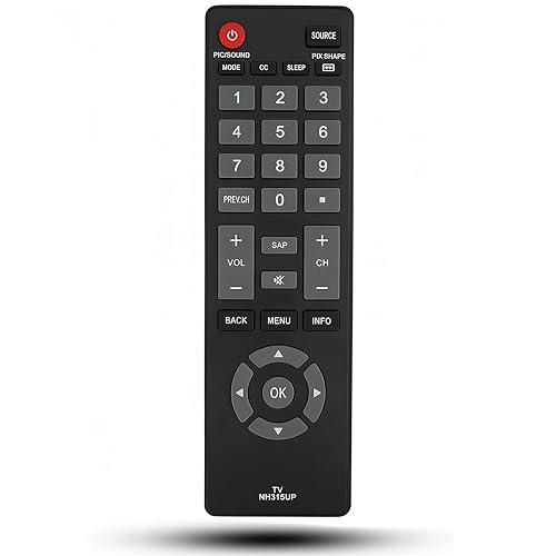 NH315UP Universal Replacement Remote Control Compatible for Sanyo TV