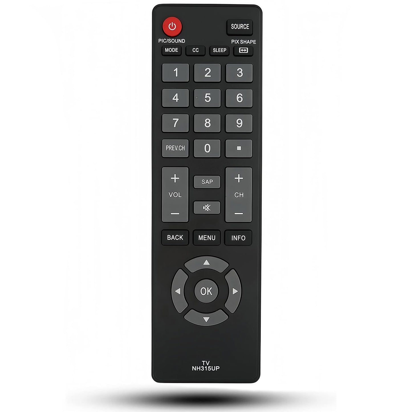 NH315UP Universal Replacement Remote Control Compatible for Sanyo TV