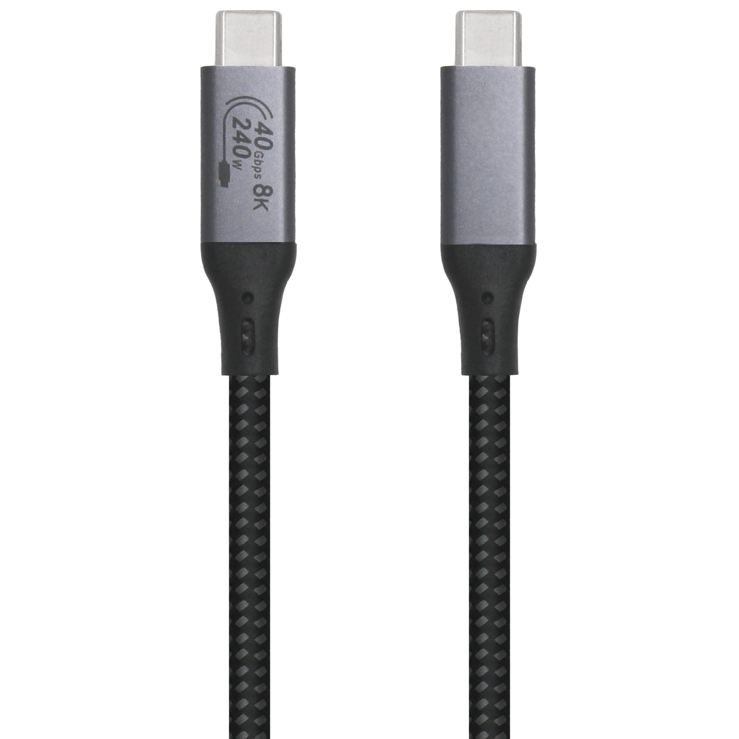 Vebner 6-Foot USB4 Cable Compatible with Thunderbolt 3, Thunderbolt 4 and USB-C - Supports 8K HD Display, 40gbps Data Transfer, 240W Charging
