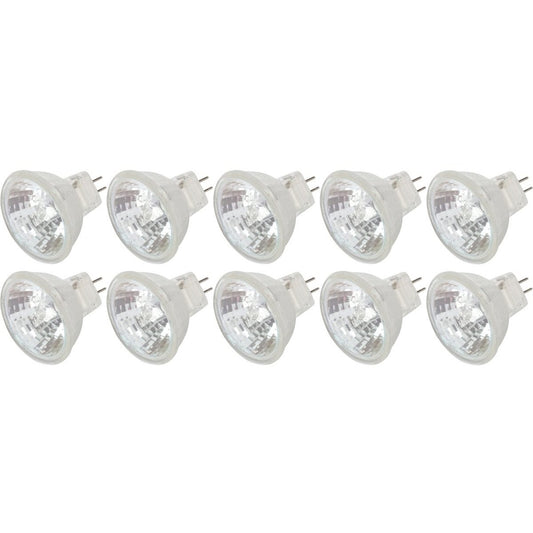 Simba Lighting MR11 Halogen 20W 12V Spotlight Bulb GU4 Base, 2700K, 10 Pack
