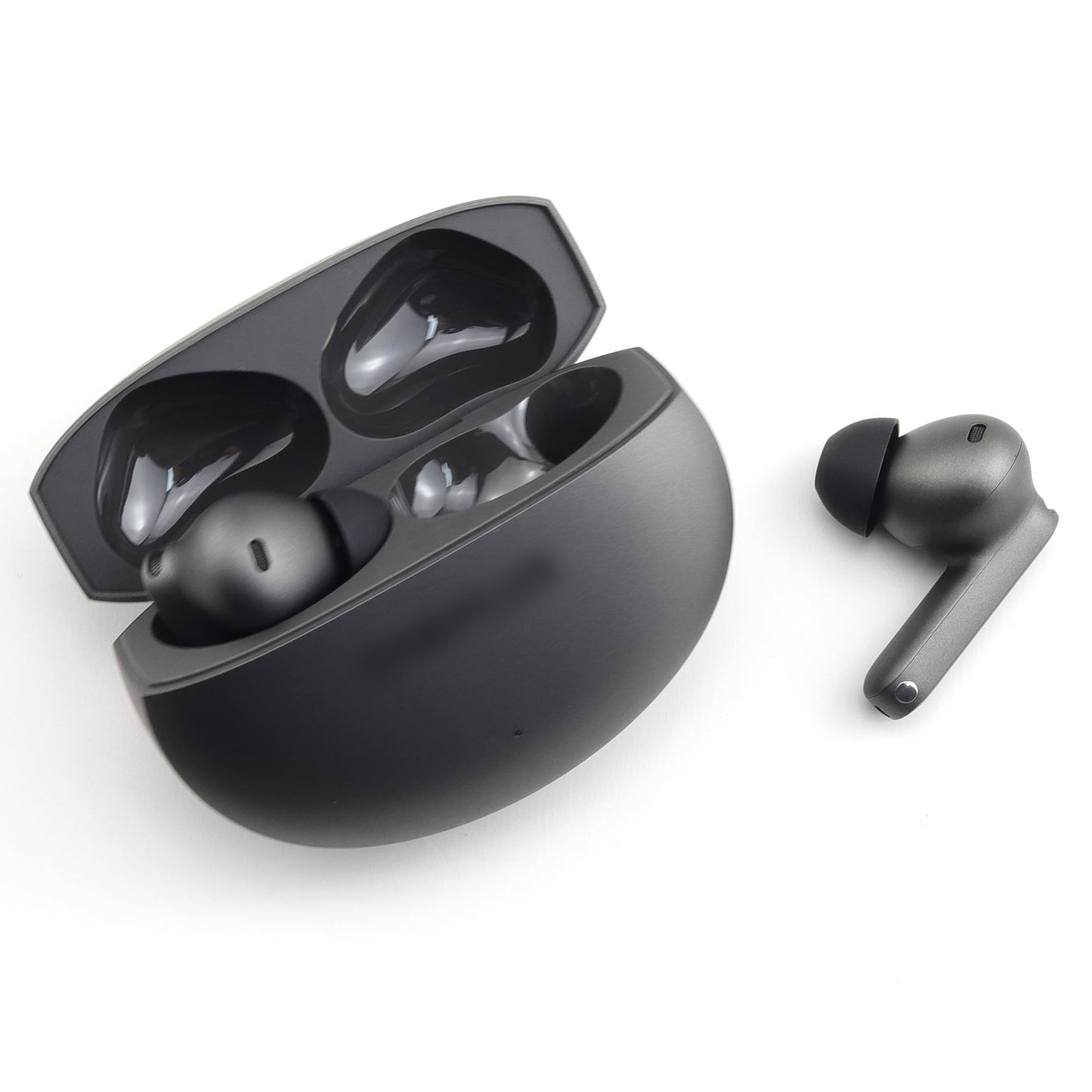 NANLANFAN Replacement Silicone Ear Tips for OnePlus Buds 4 / Buds 3 / Buds Pro 3 / Buds Pro 2 / Nord Buds 3 / Nord Buds 3 Pro Earbuds, 3 Pairs (Black