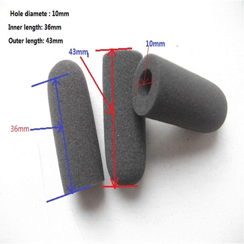 LINHUIPAD Microphone Cover Compatible with David Clark Aviation Microphone Windscreens DC Mic Covers Protector for M-4 M-7 Headsets Microphone(Pack fo
