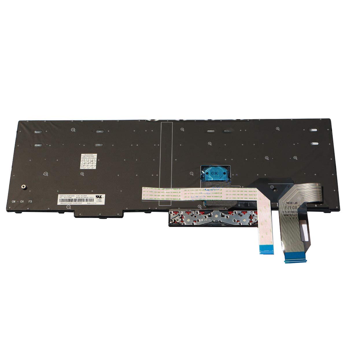 AUTENS Replacement US Keyboard for Lenovo ThinkPad E580 E585 L580 E590 E595 L590 T590 P15S P52 P72 P53 P53S P73 P53 P52 T15(Not Fit P52s) Laptop (No