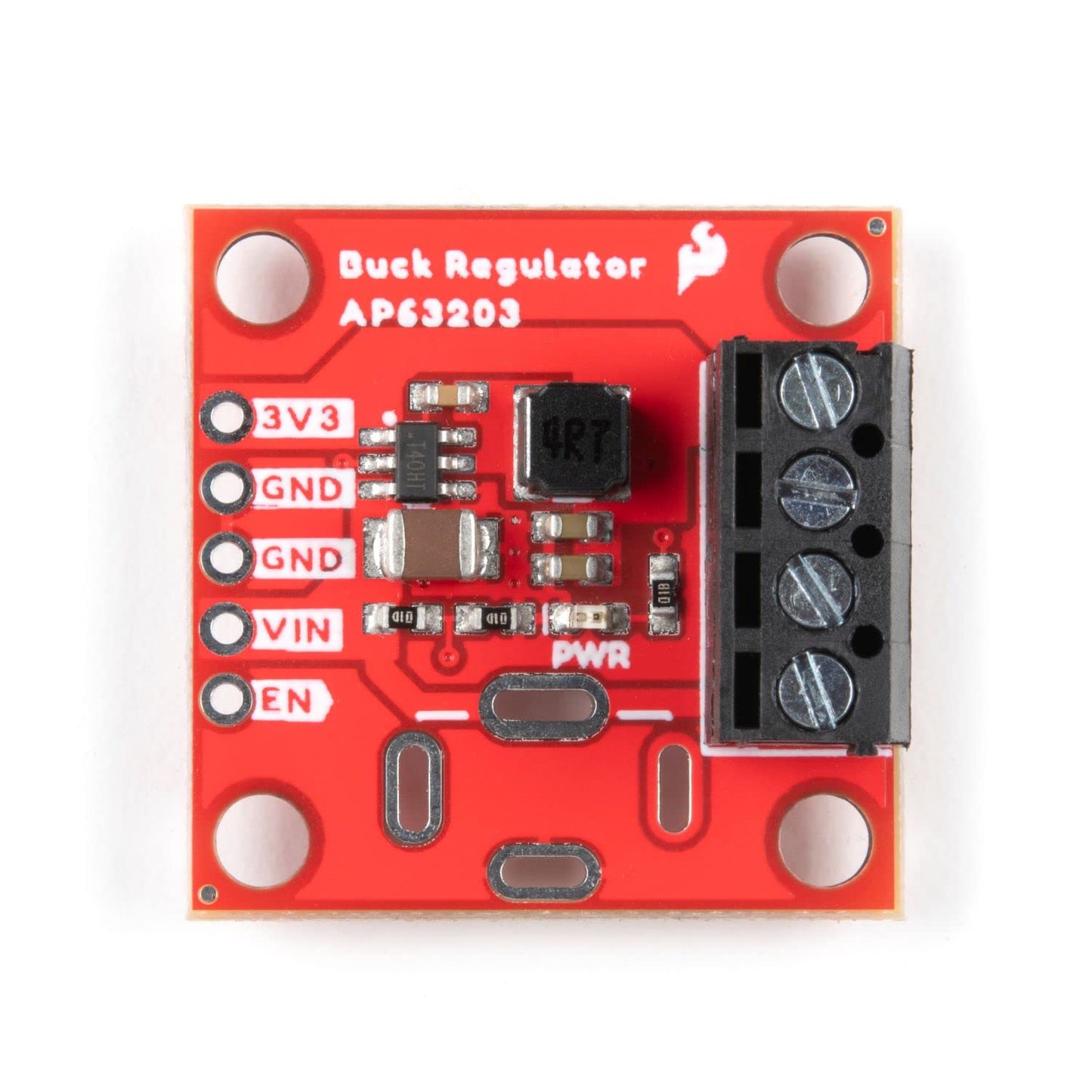 SparkFun Buck Regulator Breakout - 3.3V (AP63203)-Regulate power-2A synchronous Buck Converter- Wide Input 3.8V-32V- high-Efficiency Step-Down DC/DC…