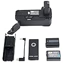 DSTE Pro IR Remote Control VG-6300 Vertical Battery Grip + 2X NP-FW50 Battery Compatible with Sony A6300 A6400 A6100 A6000 Digital Camera