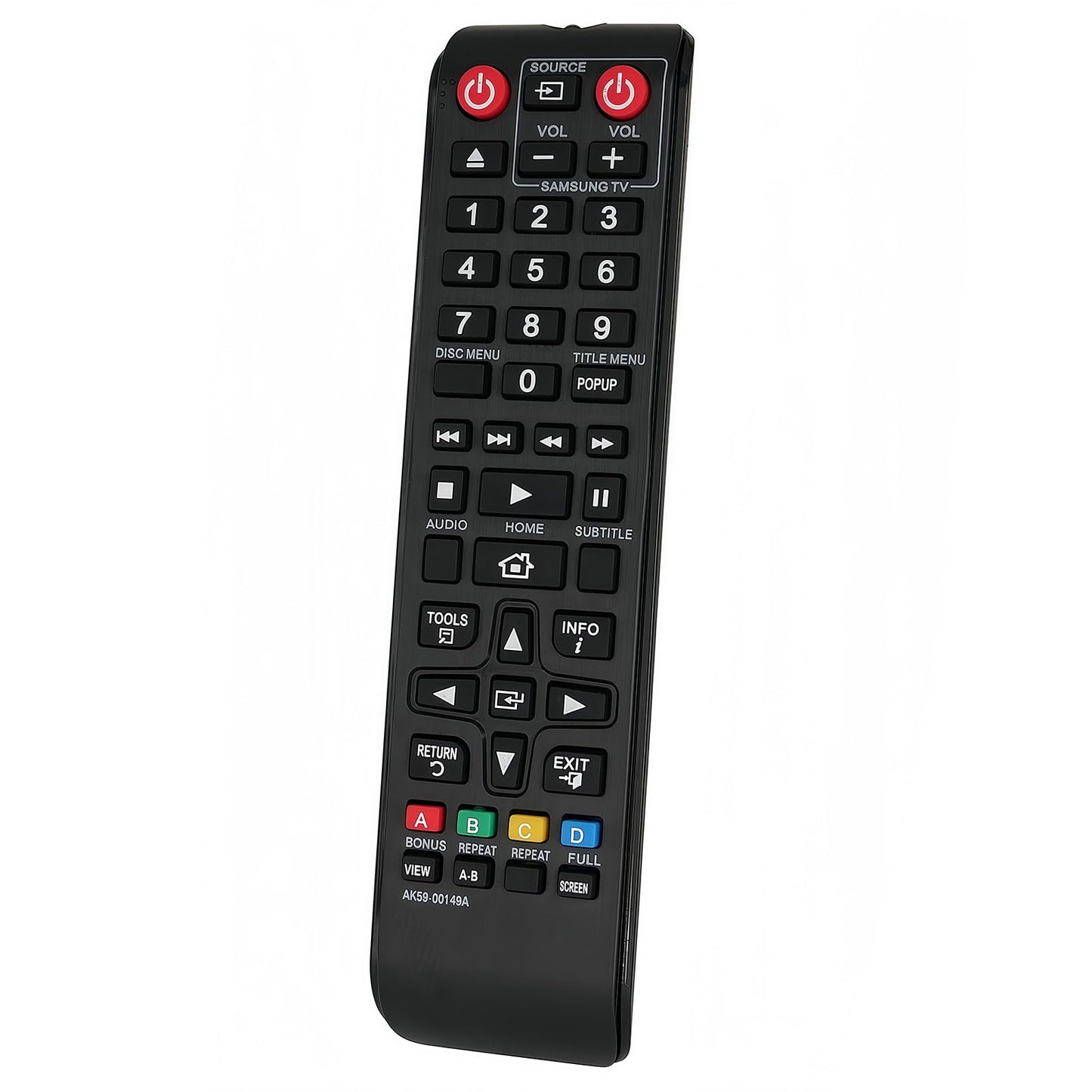 New Replaced AK59-00149A Blu-Ray Player Remote Control Fit for Samsung DVD Players BD-F5100 FM51C BD-F5700 FM57C BD-H5100 HM51 BD-H5700 HM57C BD-H5900