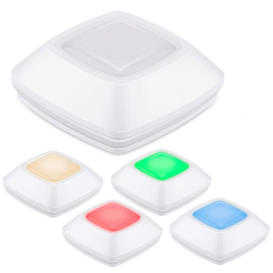 HONWELL Puck Lights, Wireless LED Battery Powered Push Lights, Under Counter Cabinet Lights, Tap Lights, Touch Closet Lights, Voice Level Lights